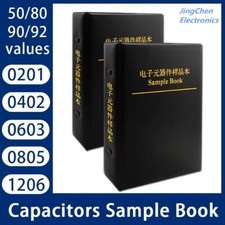Capacitor Kit SMD Capacitor Sample Book 0201 0402 0603 0805 1206 Assortment Pack