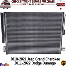 A/C Condenser For 2010-2021 Jeep Grand Cherokee Fits 2011-2022 Dodge Durango