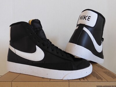 WMNS NIKE BLAZER MID 77 NEXT NATURE BLACK-WHITE SZ 6.5 [DO1344-001
