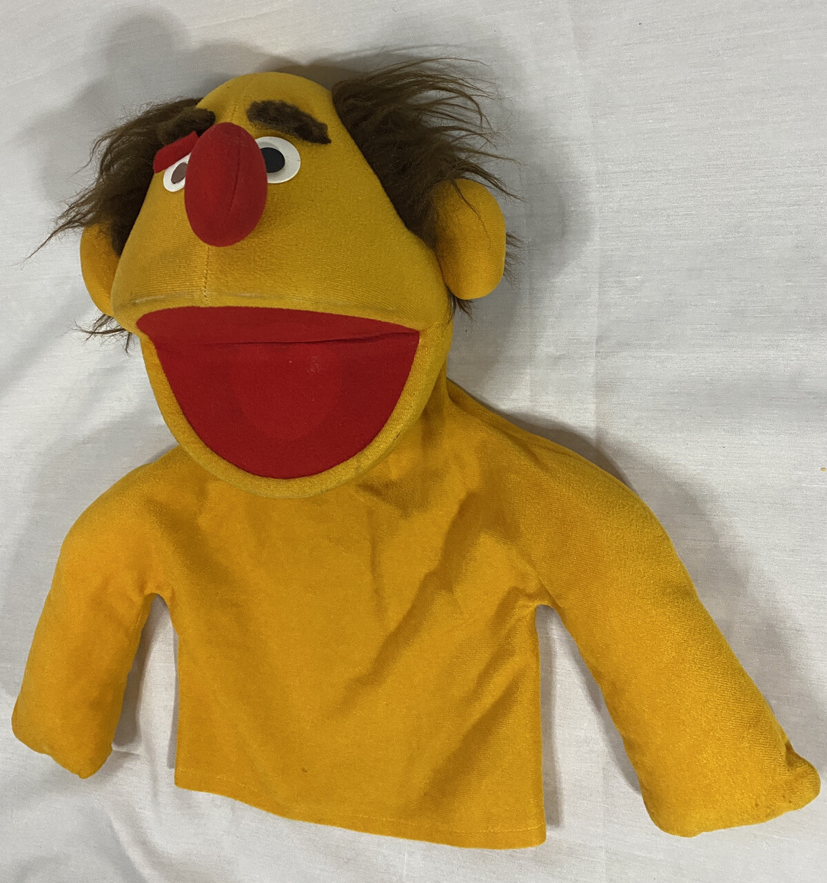 1971 Puppet Productions Inc. Man Half Body Hand Made Puppet Muppet