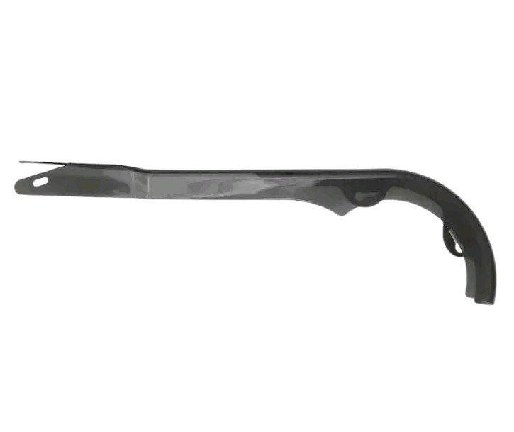 Chain Guard. 18" Long Smoke Gray Plastic + Mounting Hardware