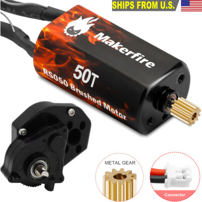 050 50T High Torque Brushed Motor with Gearbox for AXI00002 AXI00001 AXI90081