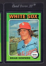 1975 Topps Al Downing #498 Dodgers Ex/mt