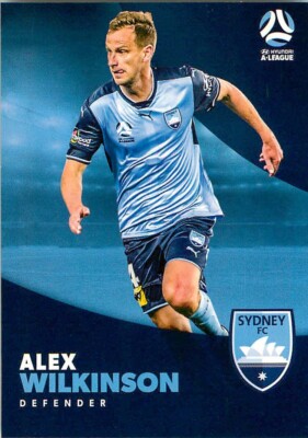2017 2018 SYDNEY FC A-League Card ALEX WILKINSON