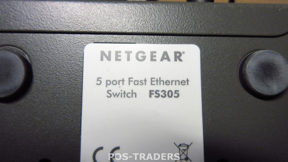 Netgear FS305 FS305-100 5 Port Fast Ethernet 10/100 Mbps Switch INCL PSU - Bild 2 von 2