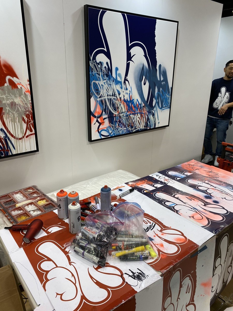その他 SIGNED OG Slick LA Hands Poster PRINT SIGNED OG Slick LA Hands Poster PRINT その他