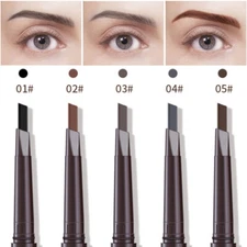Natural Long-Lasting Makeup Eye Brow Pen Liner Pencil With Brush Cosmetic Tool