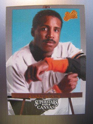 1993 Studio ''Superstars on Canvas'' insert Barry Bonds #10 San Francisco Giants