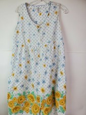 White Stag Cotton Sleepwear Sunflower Nightgo...