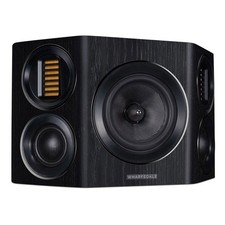 Wharfedale Evo4.s 6.5" 3-way Surround Channel Speakers, Pair, Black Ash
