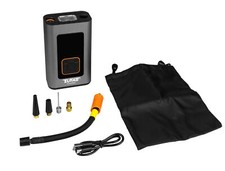 Eufab Digital Cordless Compressor 10bar Pressure Gauge inc Adapter LED Work Light 