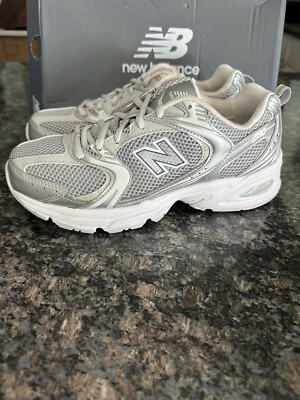 New Balance 530 Low Top Gray Men\'s Sneaker MR530RS Sz 5.5 Men, 7 Women\'s. Unisex New Balance MR530 Shoes Silver MR530RS | Chicago City  main image 2
