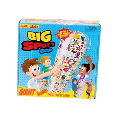 Big Spot 'N Bop! The Giant Wobbly ''Find It First'' Game, A Fun, Active Race For 