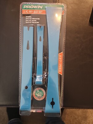 PROWIN 3 PC BLUE PRY BAR SET.1 PC 5-1/2 ''1 PC 7-1/2'' 1 PC 9-1/2'' 