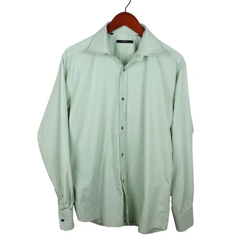 GUCCI/Long-sleeved shirt/Size 40/Cotton/CML/Check/726087 ZAJPU