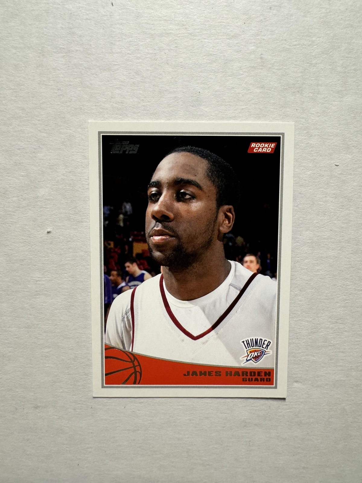 2009-10 Topps #319 James Harden Rookie Card RC Thunder