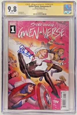 Hailee Steinfeld CGC SS 9.8 スパイダーグウェン CGC Signature Series Graded 9.8 Spider-Gwen Gwenverse #1 Signed