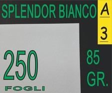 250 FF CARTA BIANCA x STAMPANTE LASER INKJET FAX A3 80GR