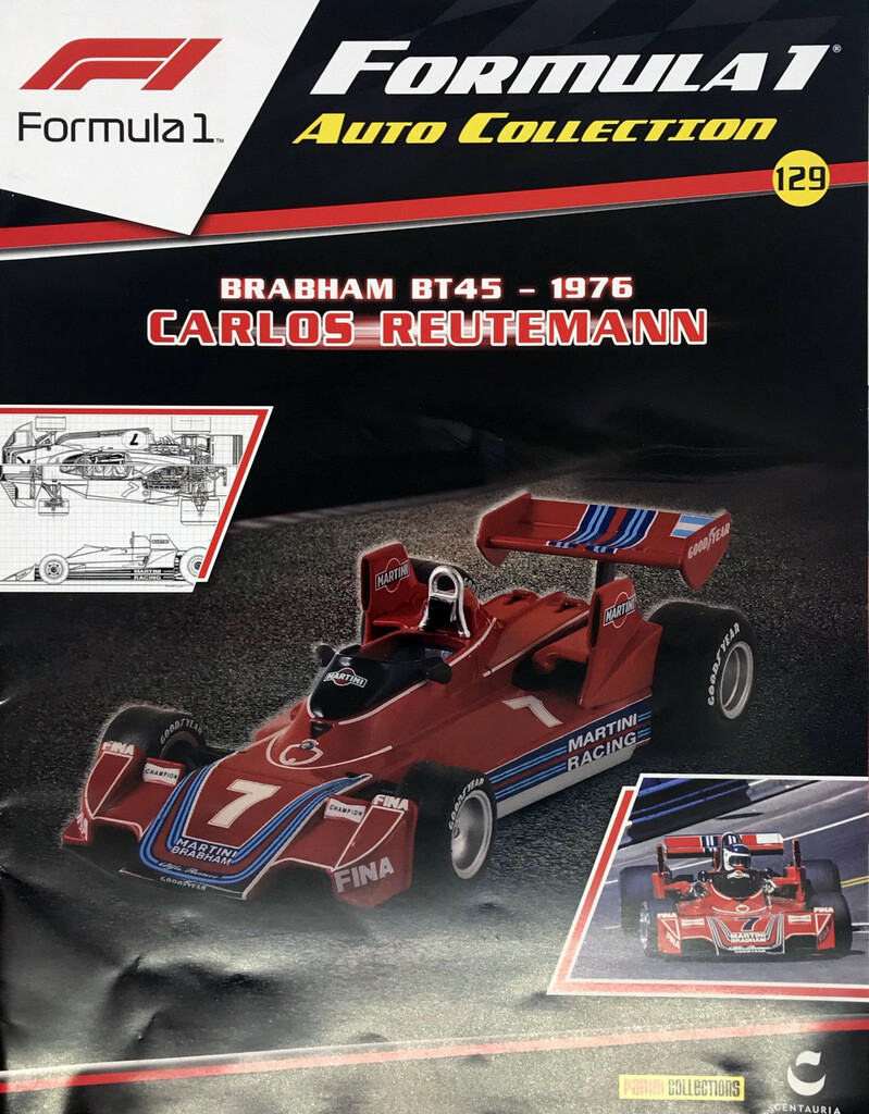TSM Spark 1/43 Brabham Alfa BT45A GP D'Espagne 1976 Carlos Reutemann – Modèle Occasion