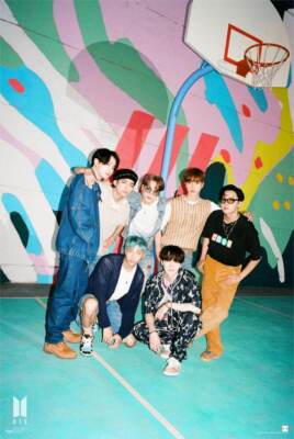 BTS - Dynamite Court Poster - 24'' x 36''