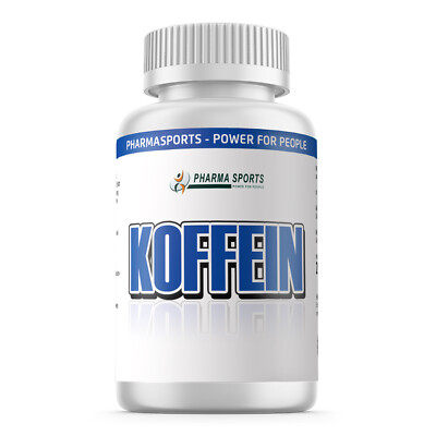 Koffein Tabletten 200 Stück rein 200mg  Qualität aus Deutschland