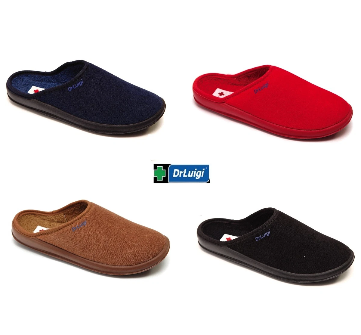 Dr Luigi pantofole in stoffa eBay