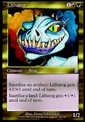 MRM FR/VF Lithatog MTG Magic ODY