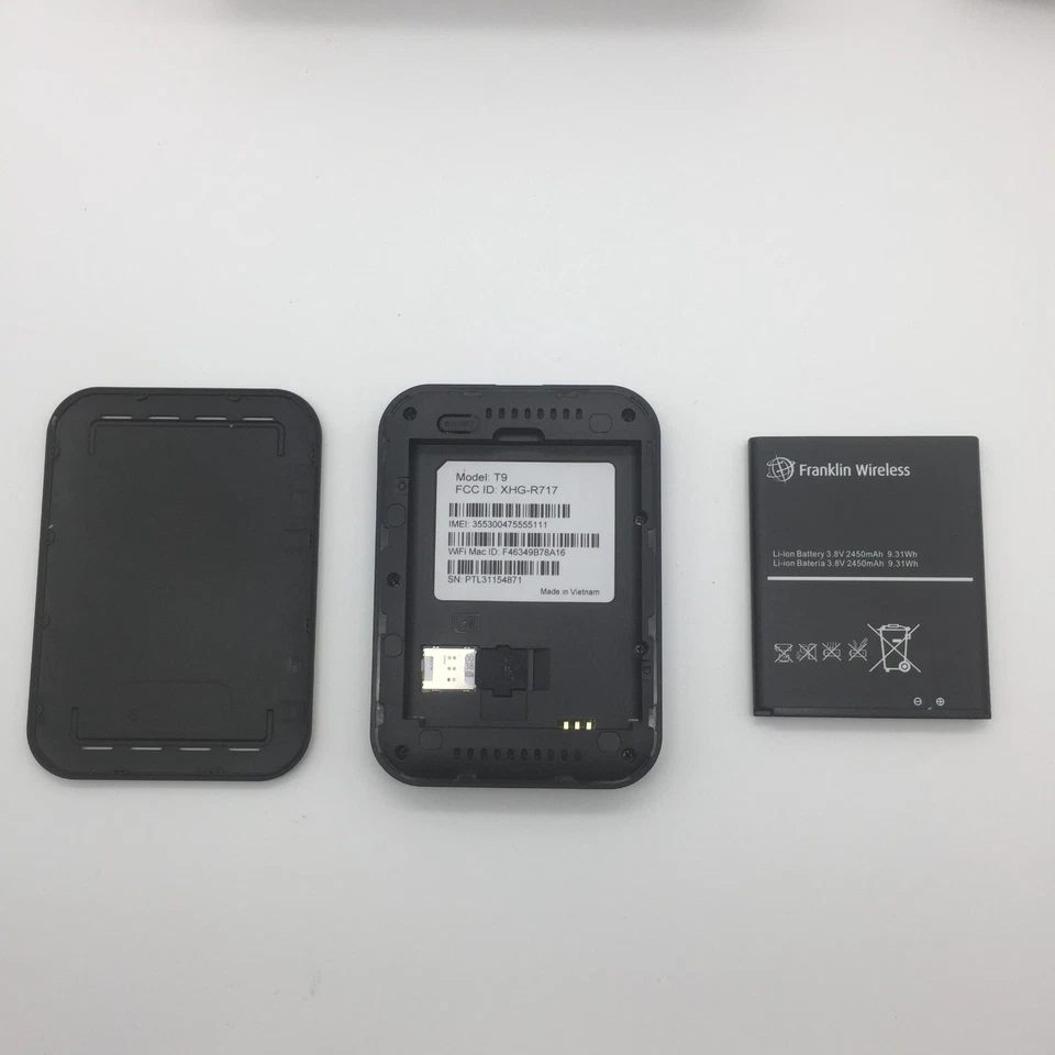 Punto de acceso WiFi de banda ancha móvil portátil T-Mobile T9 Franklin 4G LTE envío gratuito Foto 4 de 4