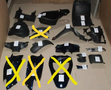 Copertura Parafango Helmfach Suzuki UE125 UE150 2001 - 2003 Blu