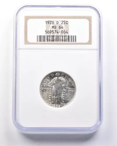 1926-D Standing Liberty Quarter MS64 NGC *6388