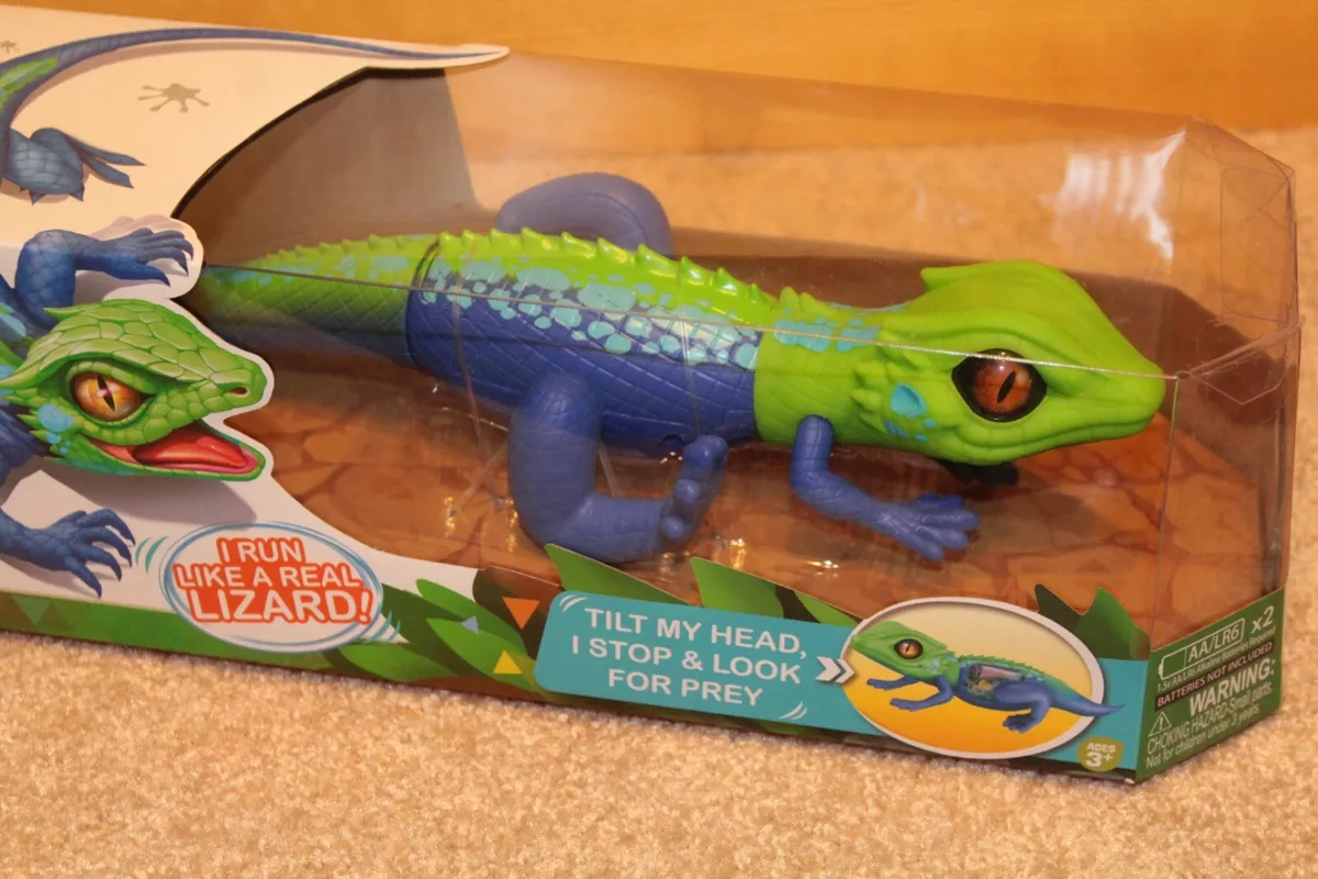 Robo alive 2025 blue lizard