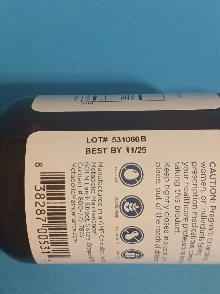 L-metilfolato de mantenimiento metabólico 5 mg - uso diario (90 cápsulas) caducidad 11/2025 Foto 4 de 4