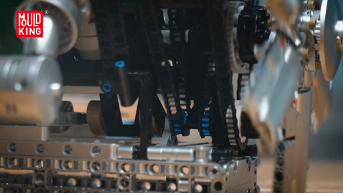 Mould King 10169 V12 Engine Drive Motor Model Building Block Adult Gift Toy Kit - Video 1 of 1