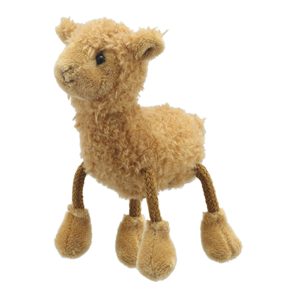 The Puppet Company Alpaca Finger Puppet Alpacas Finger Puppets farm animal farms