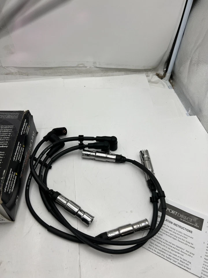 Cable de bujía de encendido 40176 para Volkswagen VW Clásico Jetta Beetle Golf Polo Foto 4 de 4