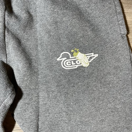 Felpa Crash Landing Outdoors CLO grigia caccia all'anatra unisex taglia L - Foto 2 di 9