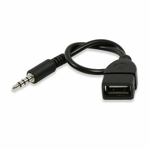 3 5mm Male Aux Port Plug Jack To Usb 2 0 Female Converter Mp3