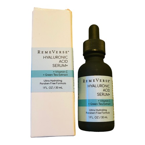 Hyaluronic Acid Serum 1 oz, 100% Pure Medical Grade Clinical Strength Plus C