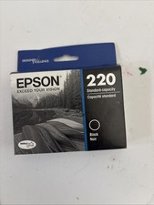 Epson 220 T220120-S Durabrite Ultra Black Ink Cartridge Eco