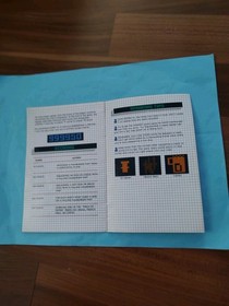 7 Atari 2600 Games Made By M Network and 1 Original Manual, Good Condition