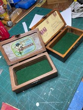 Two Small Teak Jewelry Boxes are included for the sale price