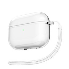 for Airpods Pro 2 Case Clear with Lanyard Strap, Cute Transparent Hard Shell ...
