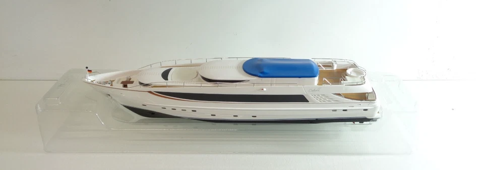 Herpa Catwalk Kaiser Werft Jacht mit Schwertransporter Modell in OVP PK1774 - Bild 4 von 4