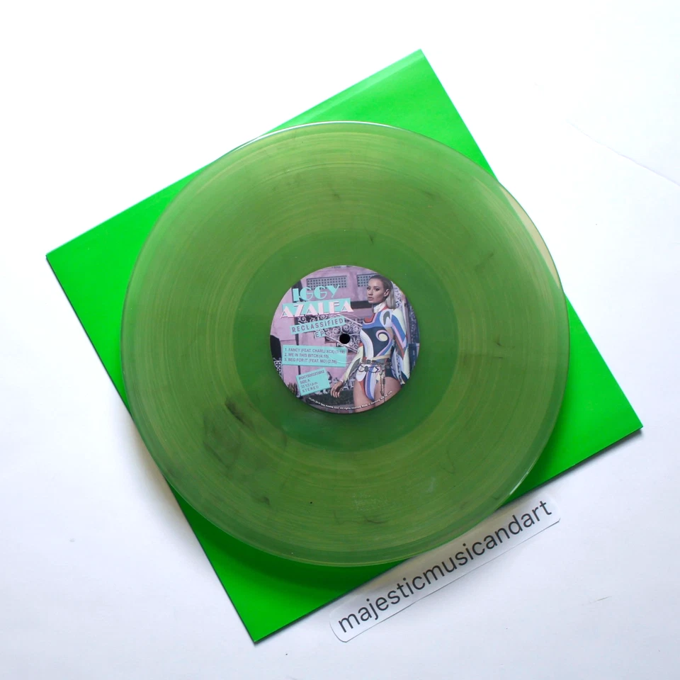 ORIGINAL 2014 CHARLIE XCX FANCY IGGY AZELEA 12" COLOR VINYL EP MINT NEW - Image 3 of 4