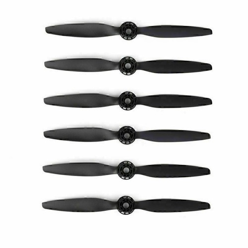 Für Yuneec Typhoon H480 6X A+B Propeller Rotorblatt Props N ABS Schwarz DE2023