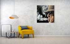 Motiv Udo Lindenberg die coole Socke Part 5 110x110 cm Pop Art/Leinwandbilder
