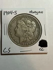 1904-S Morgan Silver Dollar VF Tough Date San Francisco Mint