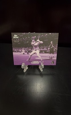 2024 Topps Black & White - Corbin Carroll #39 Purple /25