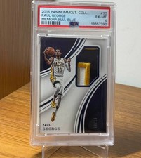 2015-16 Panini Immaculate Collection Memorabilia Paul George #30 /10 pop1🔥