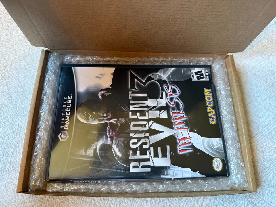 Resident Evil 3 Nemesis Nintendo Gamecube - NTSC-U/C USA VGC CIB Natural Disc - Image 3 of 4